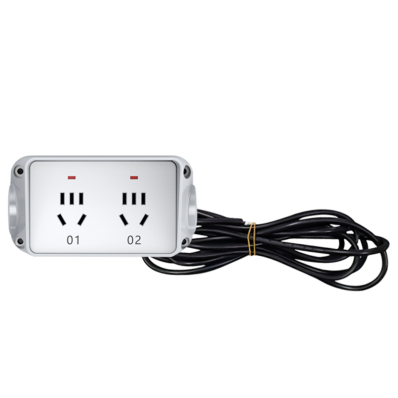 电瓶车充电桩带线双路插座